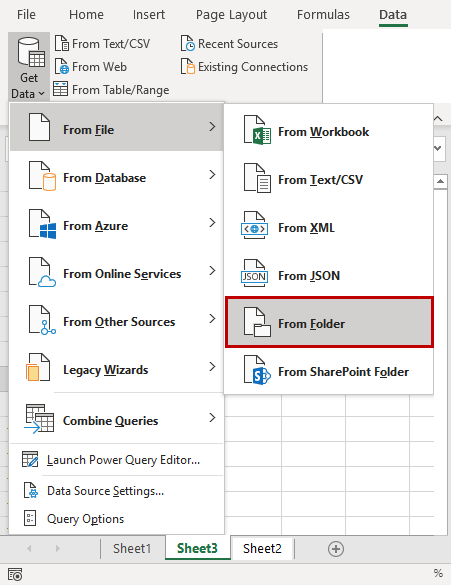 Combining Multiple Files from a Single Folder