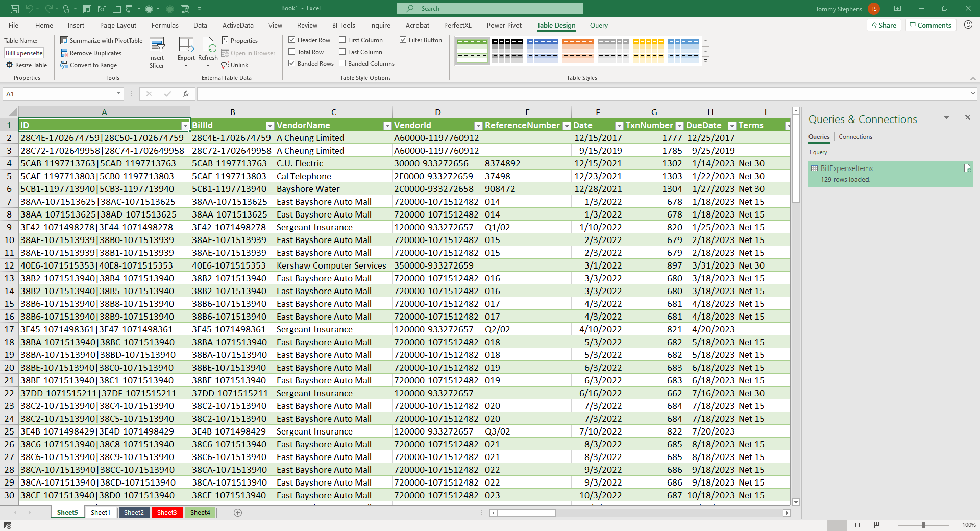 How To Link QuickBooks Data Into Excel Figure 3 K2 Enterprises