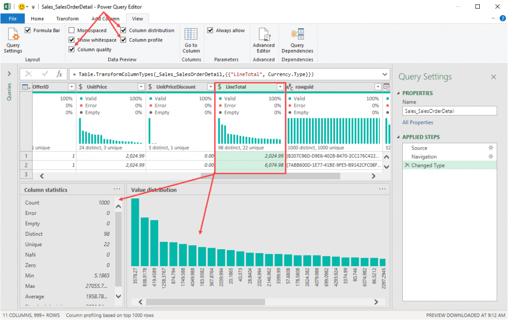 Using Power Query to Analyze Data Quality